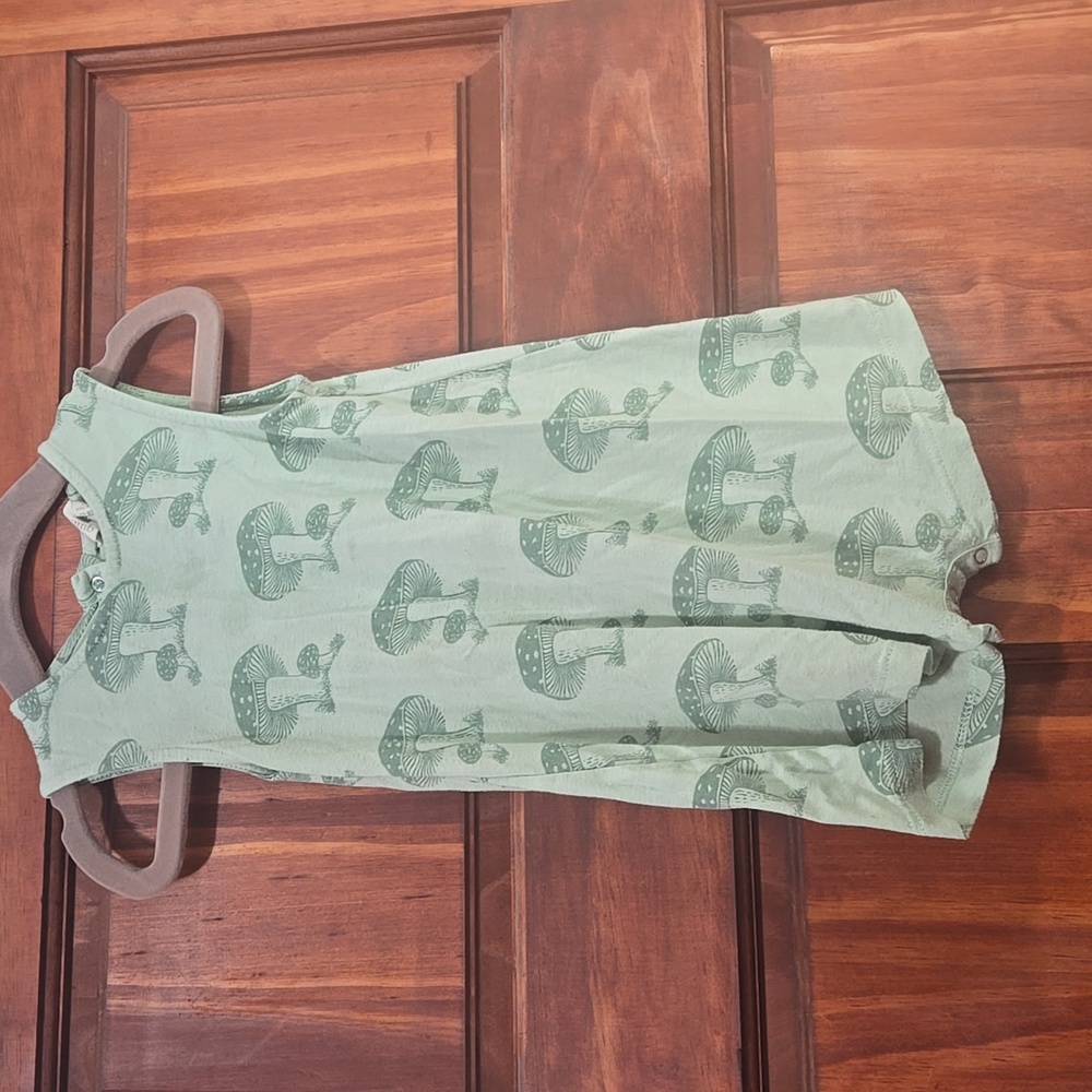 Kate Quinn Sage Green Romper with Playful Pattern